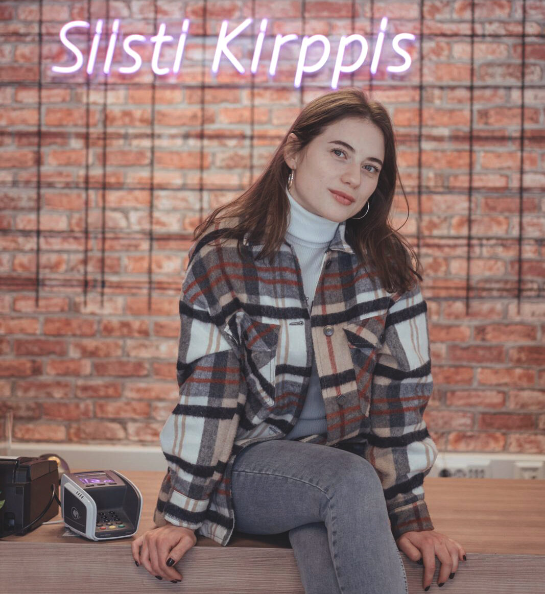 Siisti Kirppiksen perustaja Ekaterina.